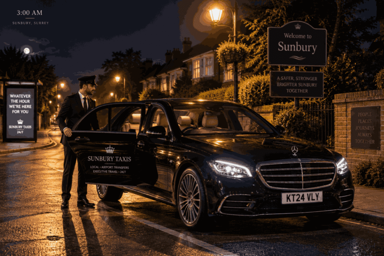 Round-the-Clock Airport Taxi Services in Sunbury for Every Type of Flight