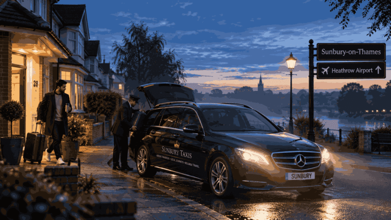 Sunbury-on-Thames Early Flight Travellers: Best Airport Taxi for Dawn Departures